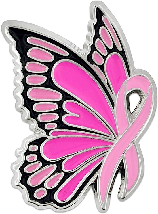breast cancer charms